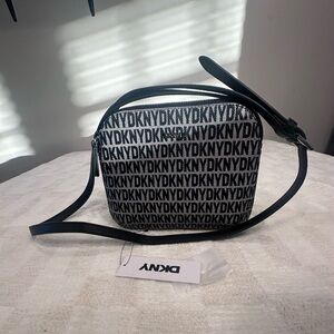 DKNY Monochrome Logo Crossbody Bag